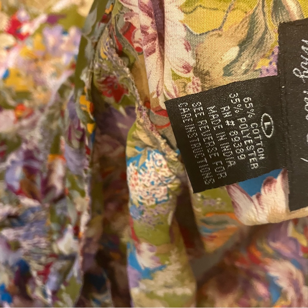 Floral Ruffle Midi Dress - Picture 3 of 5